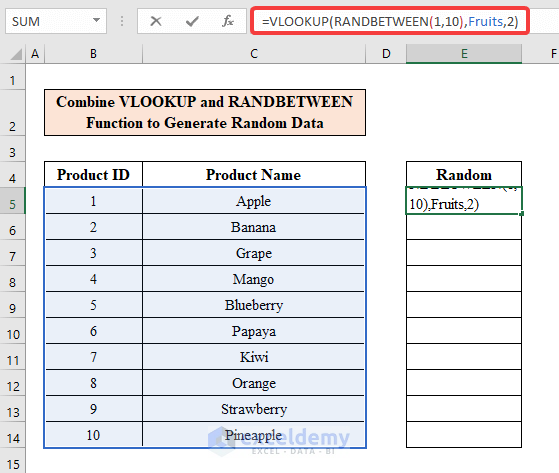 How To Generate Random Data In Excel 9 Easy Methods Exceldemy How To Generate Random Data In Excel 9 Easy Methods Exceldemy